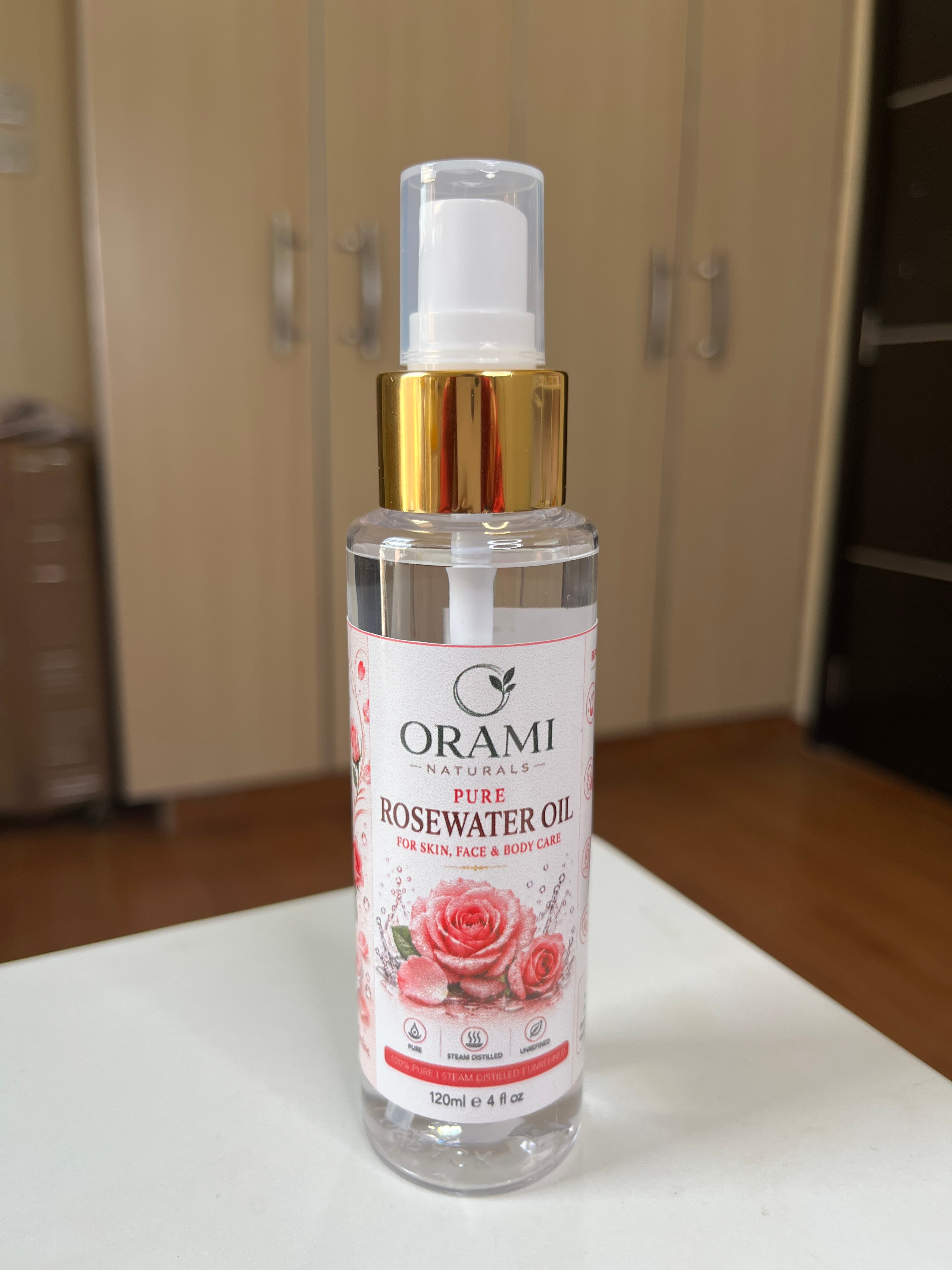 Rose Water by Orami Naturals
